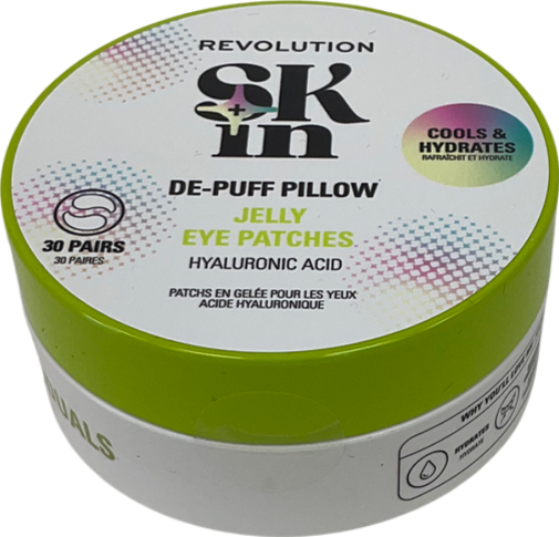 Revolution De Puff Pillow Jelly Eye Patches 30 pairs