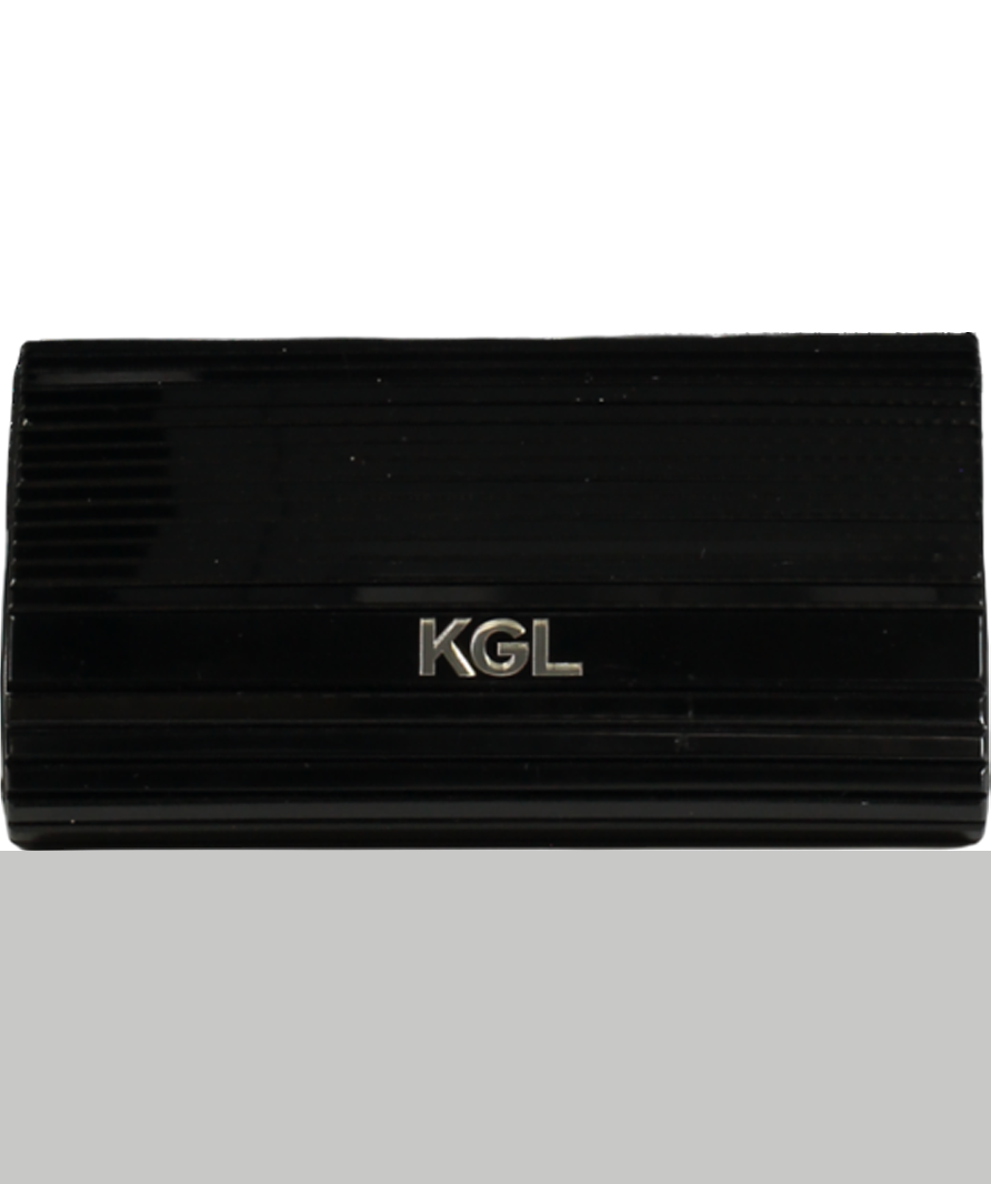 Kurt Geiger Black Drench Party Eagle Clutch Bag