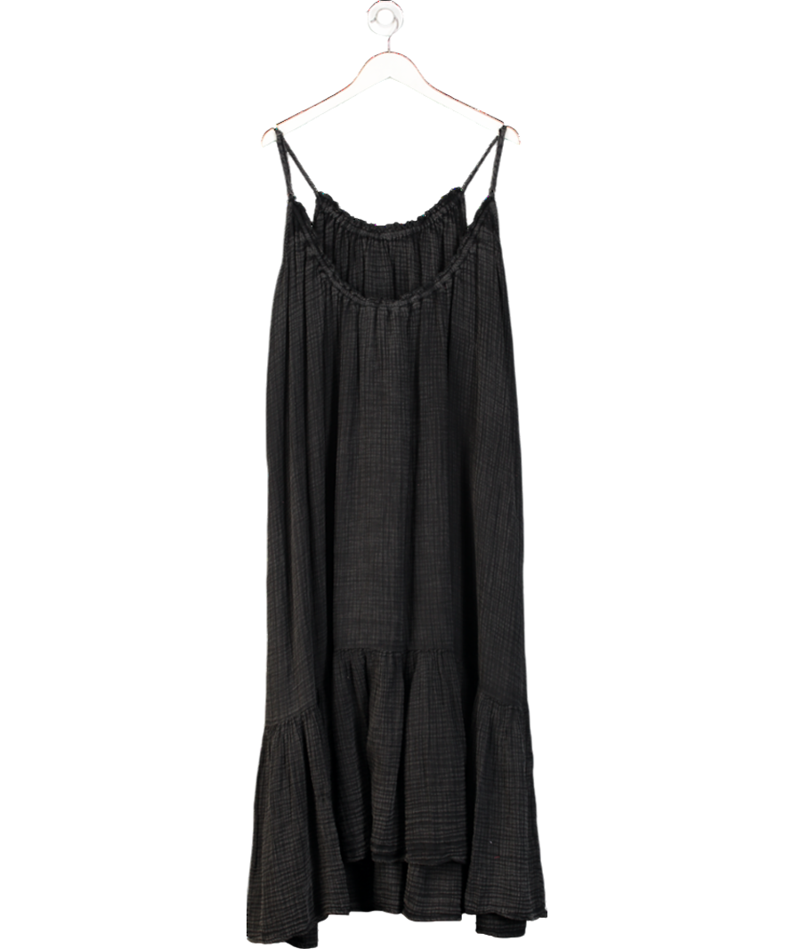 Anthropologie Grey Malika Gauze Dress UK XS