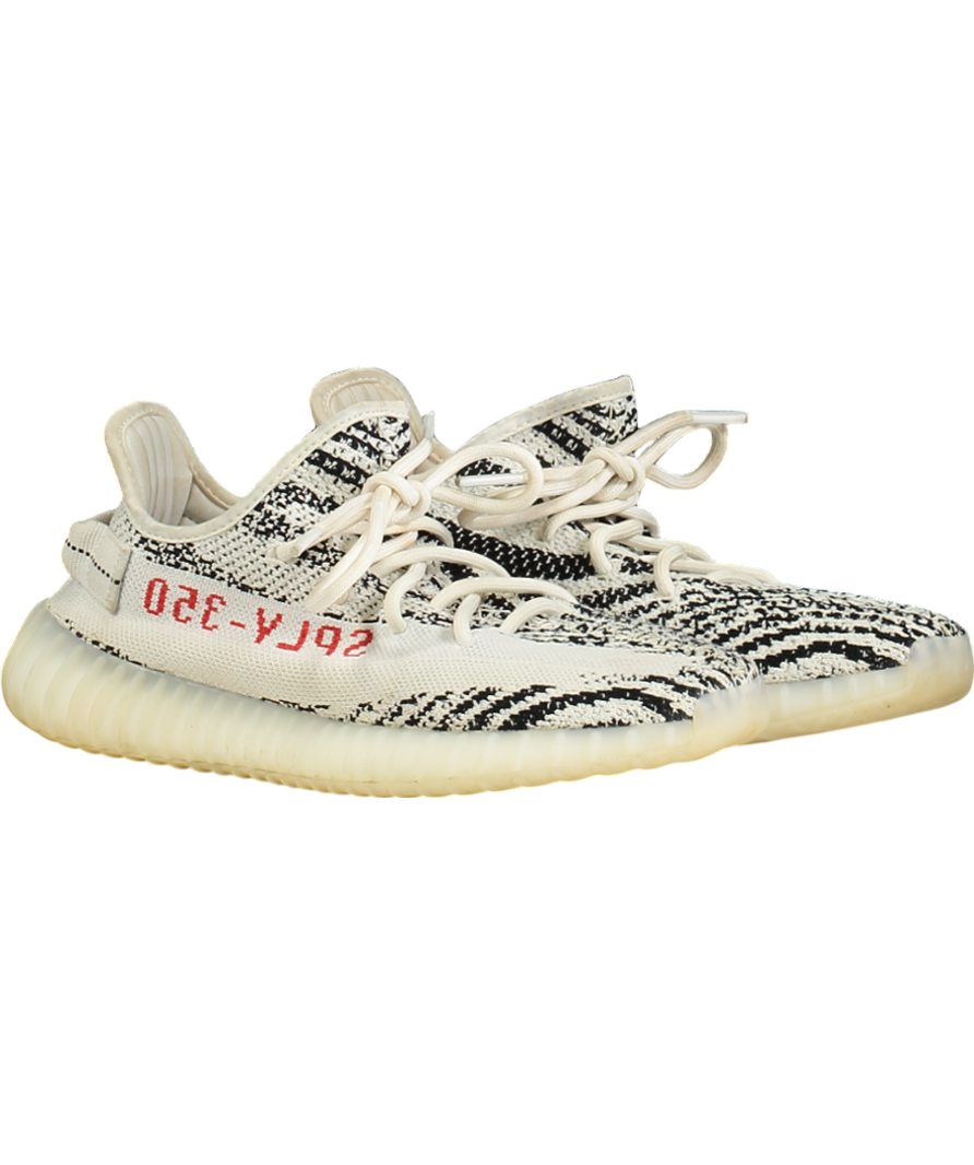 adidas White Yeezy Boost 350 V2 Trainers UK 7 EU 40