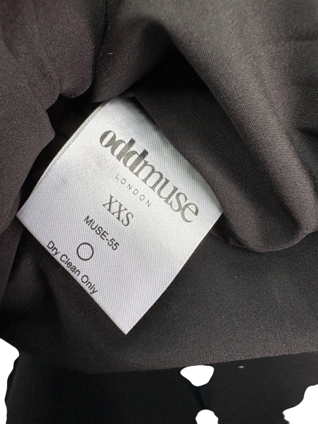 OddMuse Black The Ultimate Muse Strapless Dress UK XXS