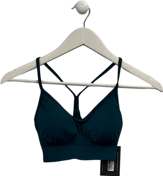 gymshark Blue Vital Shine Limited Edition Sports Bra UK XS