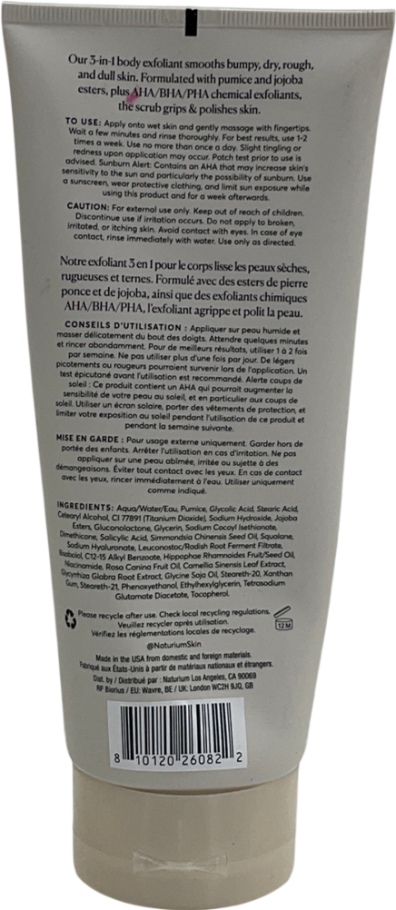 naturium Kp Body Scrub & Mask 226g