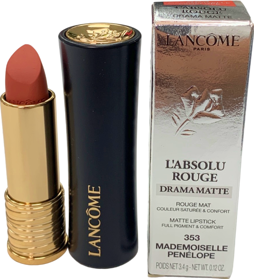Lancôme L'Absolu Rouge Drama Matte Lipstick 353 Mademoiselle Penelope 3.4g