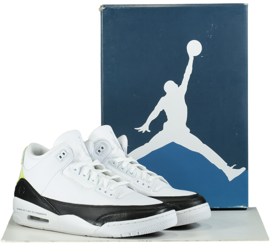 Nike DA3595 White/Black Air Jordan 3 Retro SP Trainers UK 12 👟