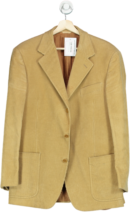 Paul & Shark Beige Corduroy Blazer UK XXL