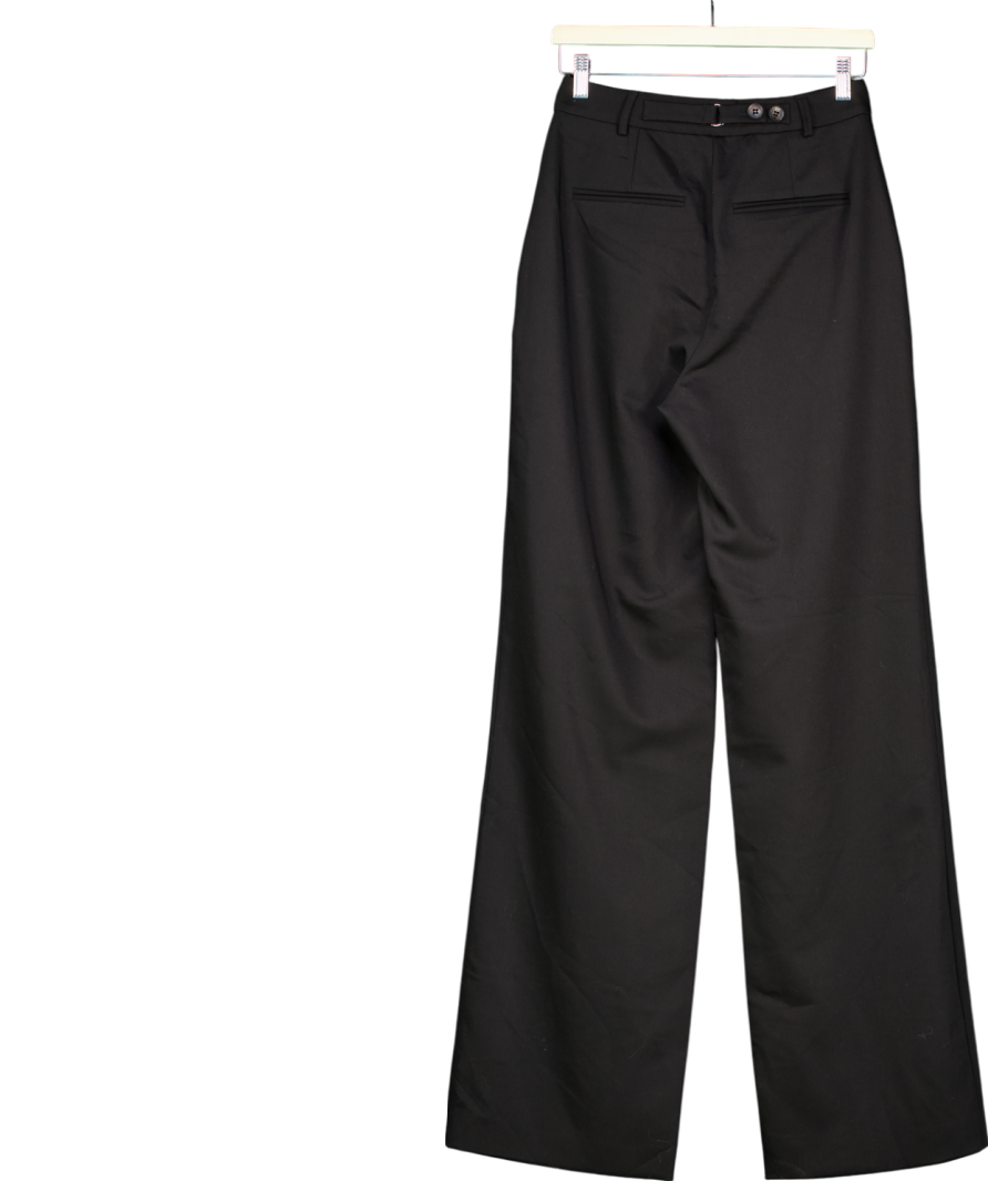 Karen Millen Black Tall Tailored Straight Leg Trousers UK 8