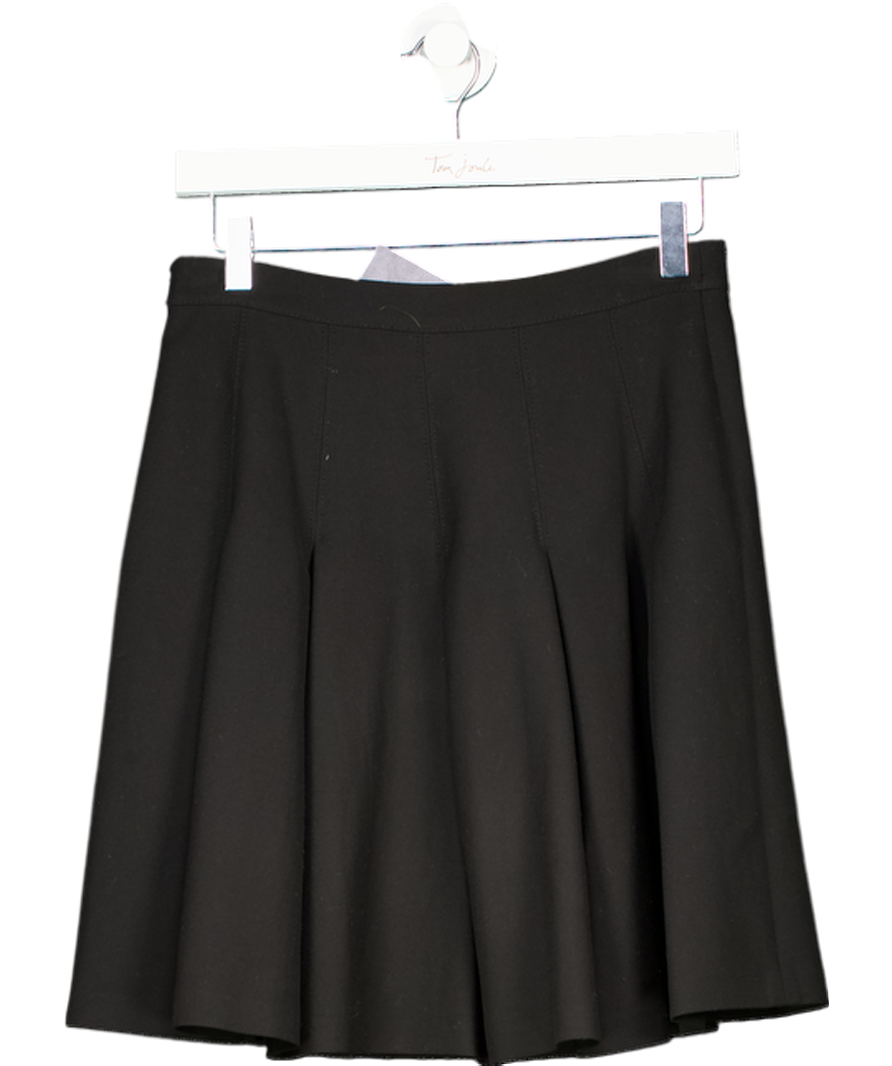 Diane von Furstenberg Black Gemma Pleated Skirt Us4 UK 8