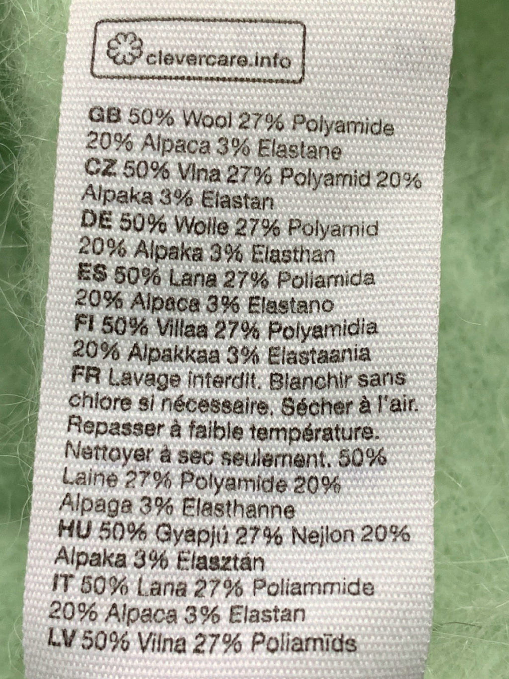 & Other Stories Green Cardigan UK S