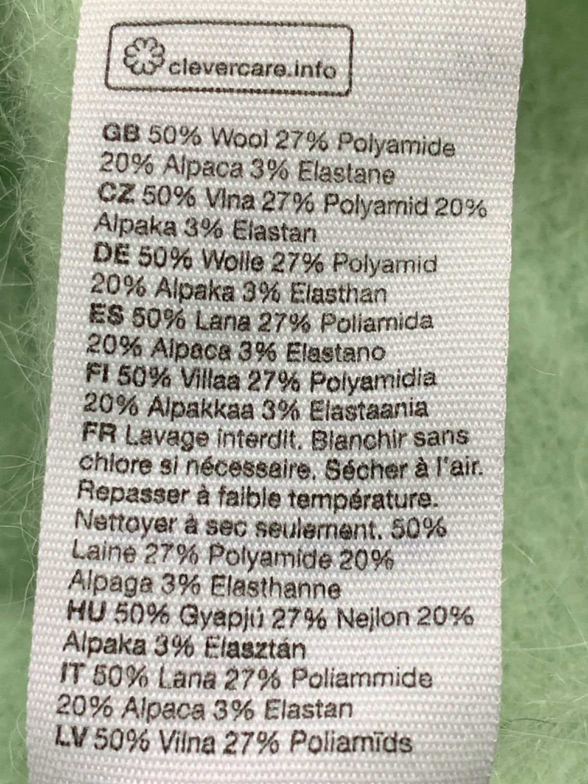 & Other Stories Green Cardigan UK S