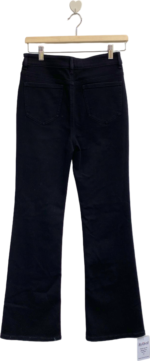 Goelia Black Flared Trousers UK 6