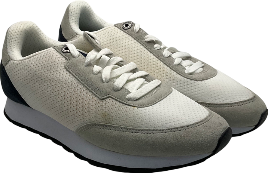paul & shark Cream Sport Mesh Trainers UK 9 EU 43 👞