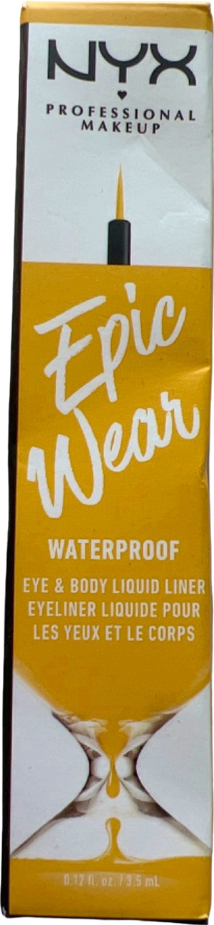 NYX Professional Makeup Epic Wear Waterproof Eye & Body Liquid Liner Yellow 3.5ml