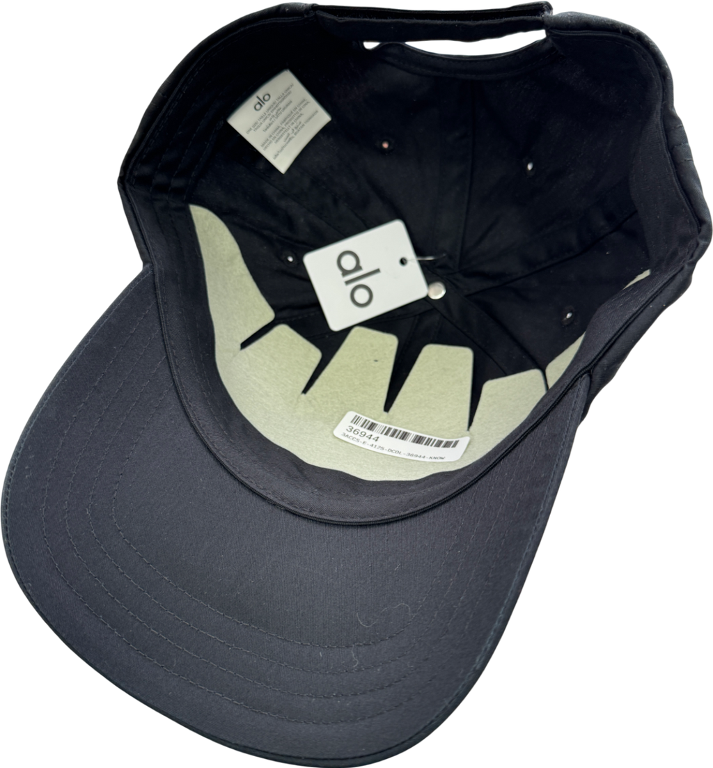 alo yoga Black / White Performance Off-duty Cap One Size