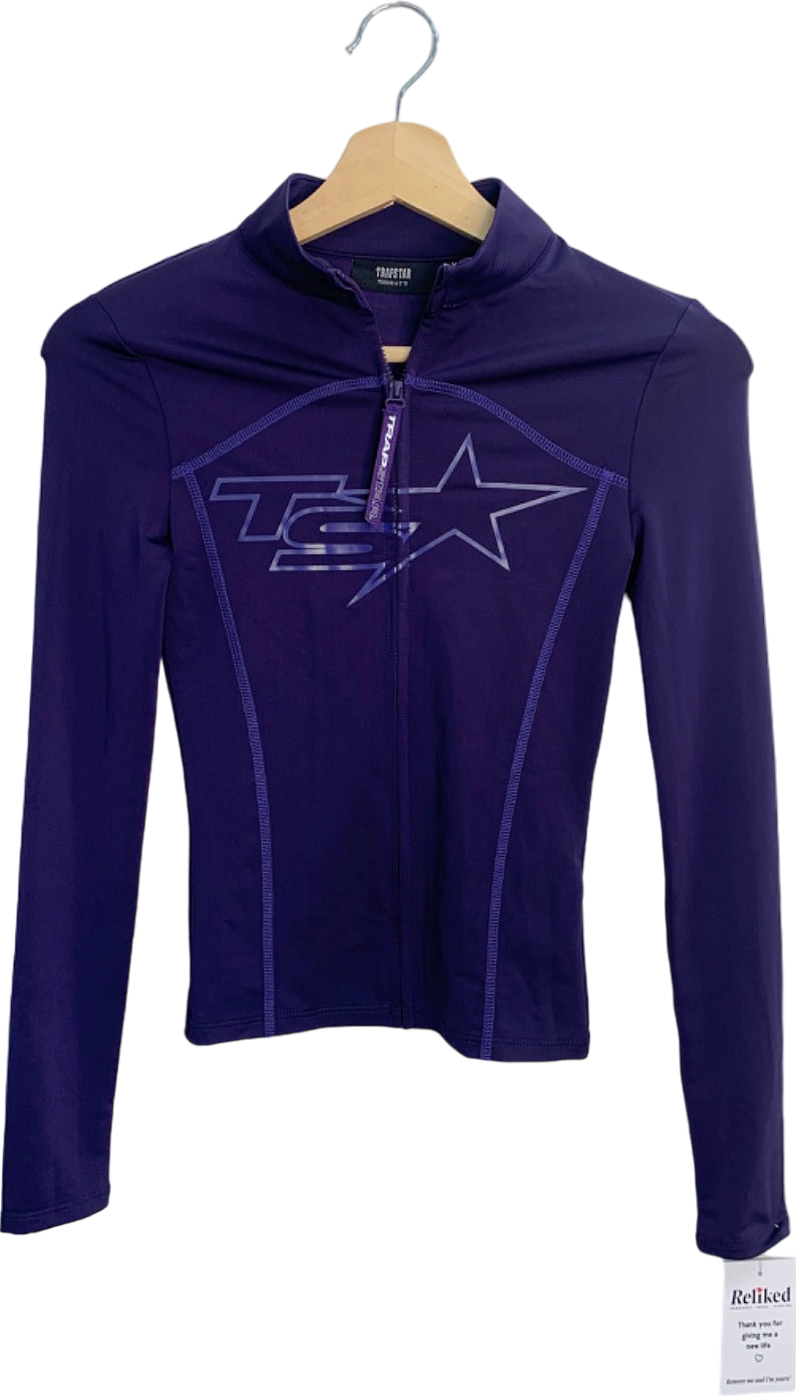 Trapstar Purple Zip-Up Jacket XS