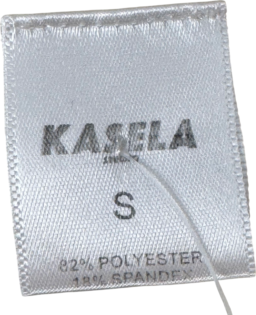 Kasela Cream Ruched Bikini Top In Ivory UK S