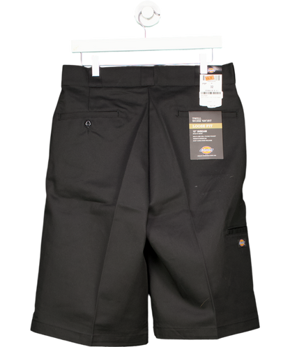 Dickies Black Twill Loose Fit Work Shorts W32