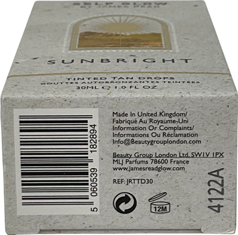 James Read Tan Sunbright - Tinted Tan Drops 30ml