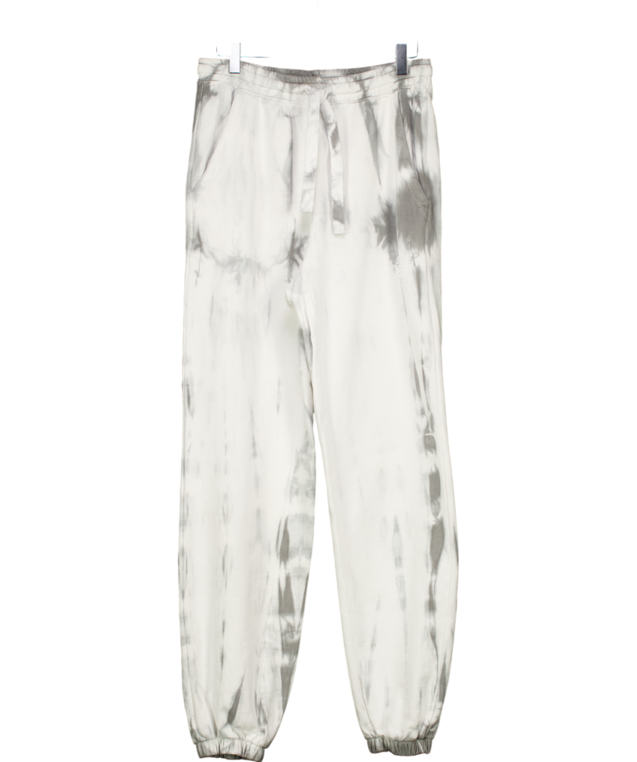 CHristian Zen Grey Tie-dye Cotton Pants Joggers UK S