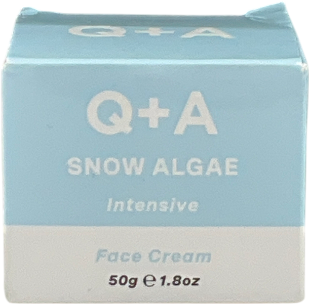 Q+A Snow Algae Intensive Face Cream 50g