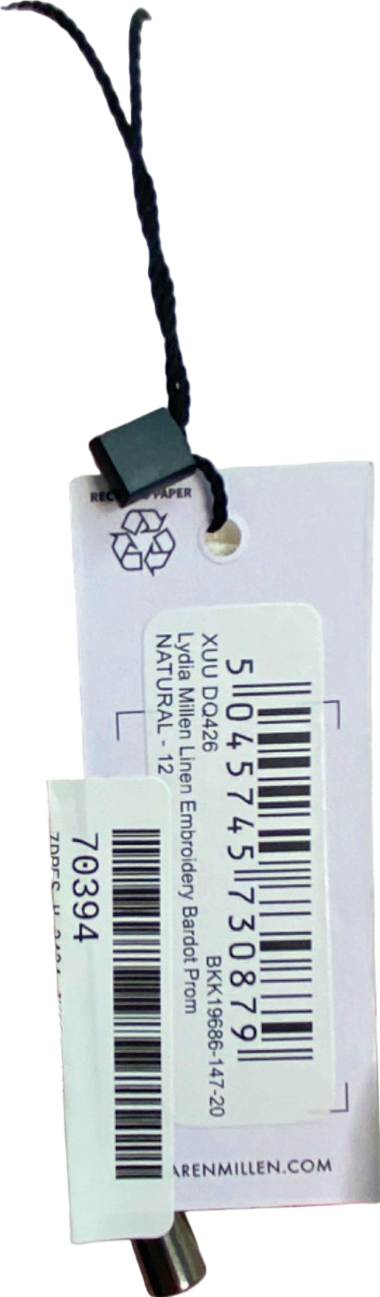 karen millen x lydia millen floral embroidered maxi dress UK 12