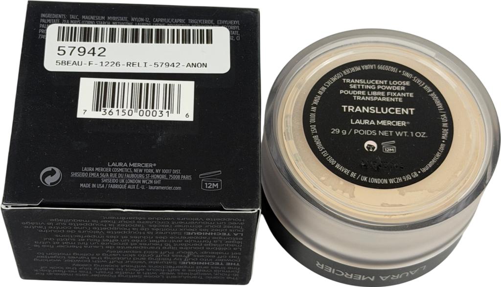 Laura Mercier Translucent Loose Setting Powder Translucent 29g