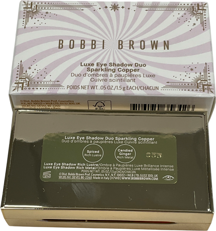 Bobbi Brown Luxe Eye Shadow Duo Sparkling Copper 1.5g