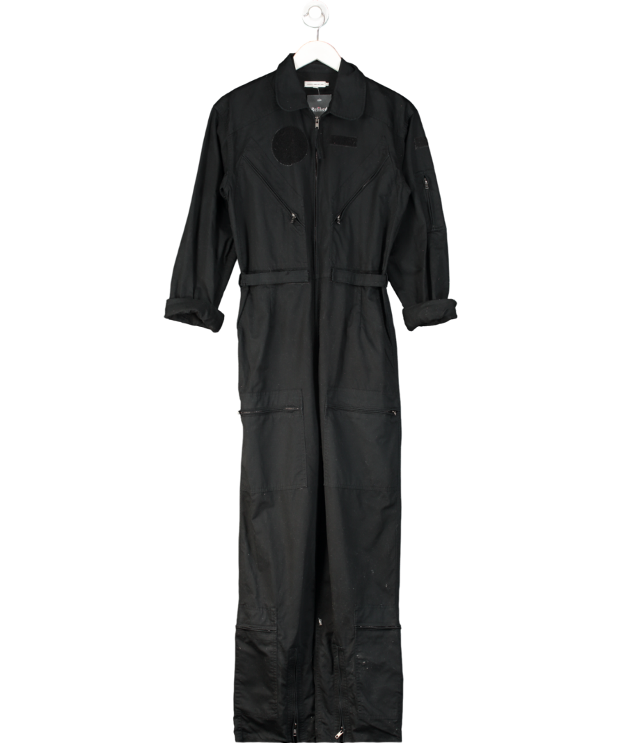 Good American Black Desert Flight Jumpsuit UK XS