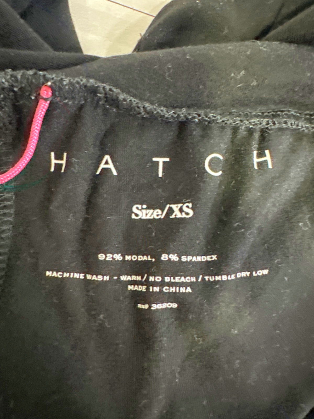HATCH Black High-Waisted Leggings UK XS