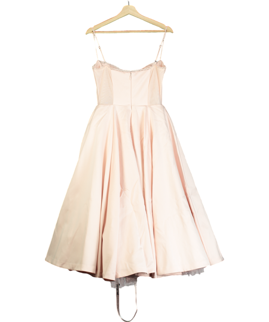 House of CB MADEMOISELLE BALLERINA PINK MIDI DRESS UK M