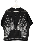 Danshan Black Sequin Sun Shirt UK M