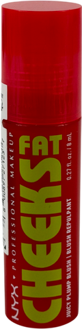 NYX Makeup Fat Cheeks Juicy Blush, Liquid Blush Bouncin Berry 8ml