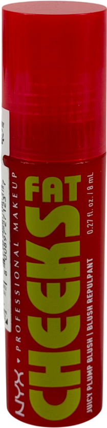 NYX Makeup Fat Cheeks Juicy Blush, Liquid Blush Bouncin Berry 8ml