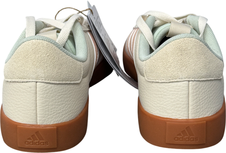 adidas Vl Court 3.0 Cream . Wonder White Powder Coral Trainers UK 5 EU 38 👠