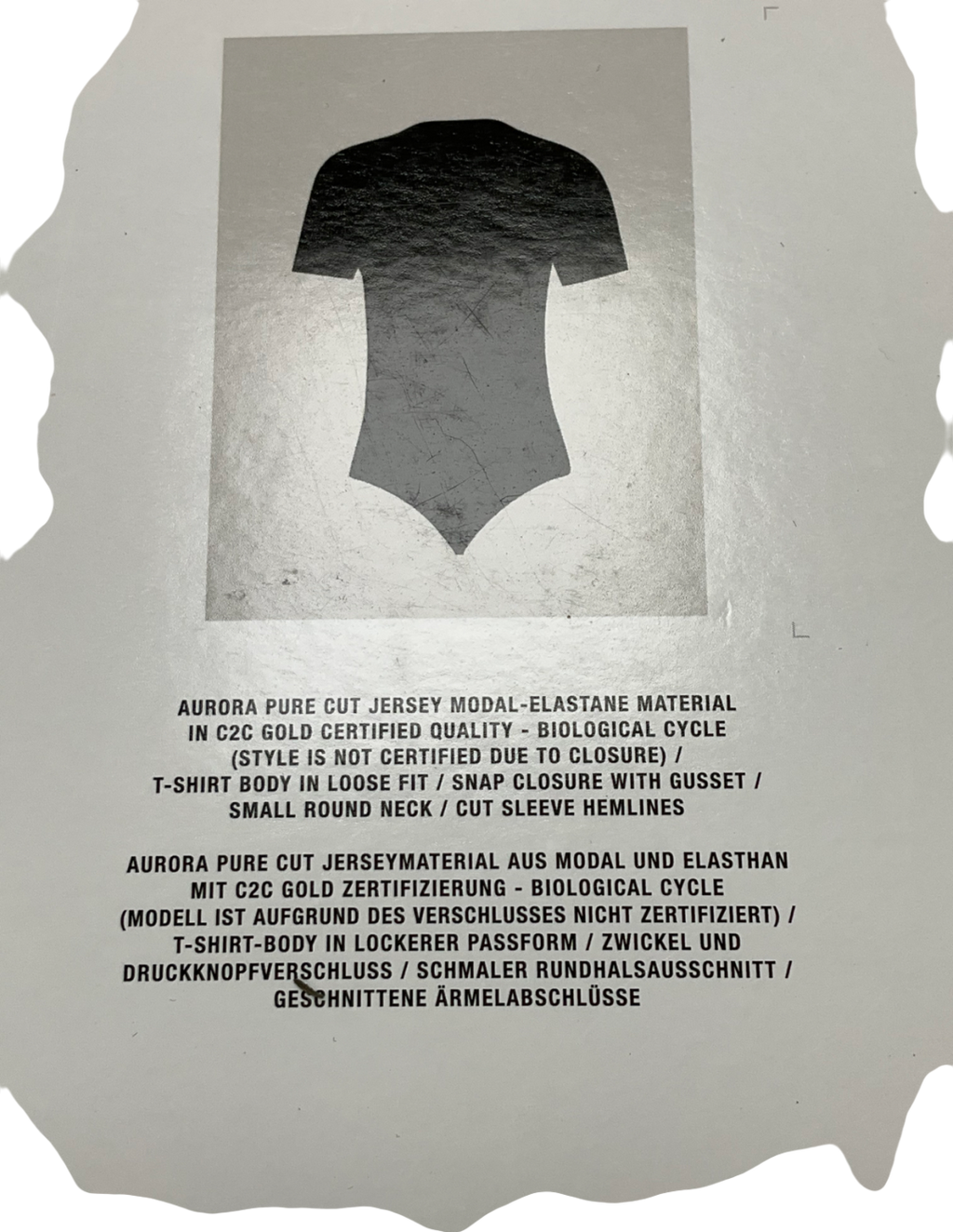 Wolford Black Aurora Pure Cut String Bodysuit UK S