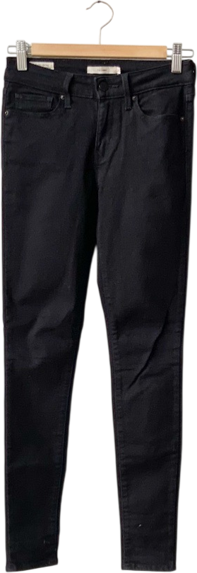 LEVI'S Black 711 Skinny Jeans W25