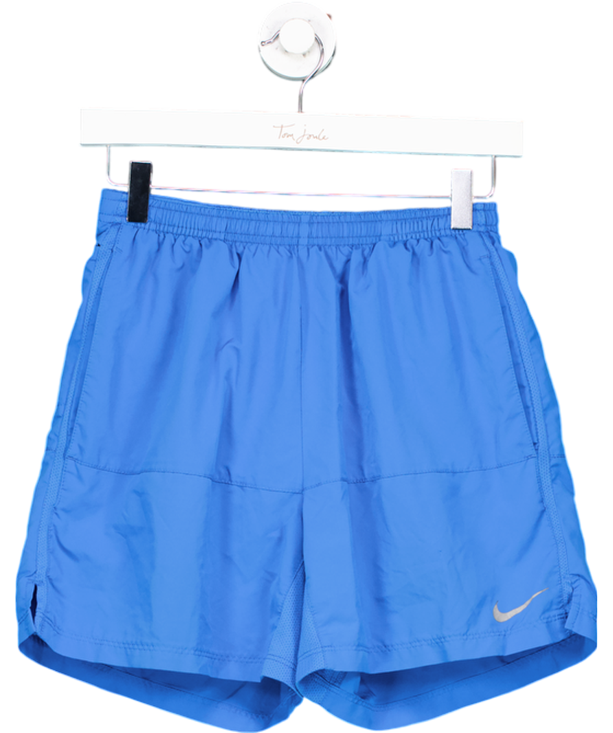 Nike Blue Dri-fit Running Shorts UK S