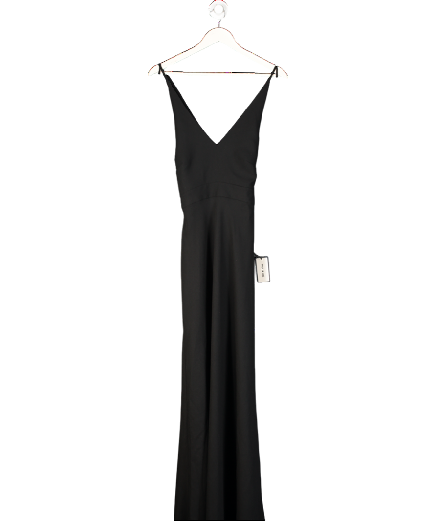 Paul & Joe Black Salome Robe Dress UK 8