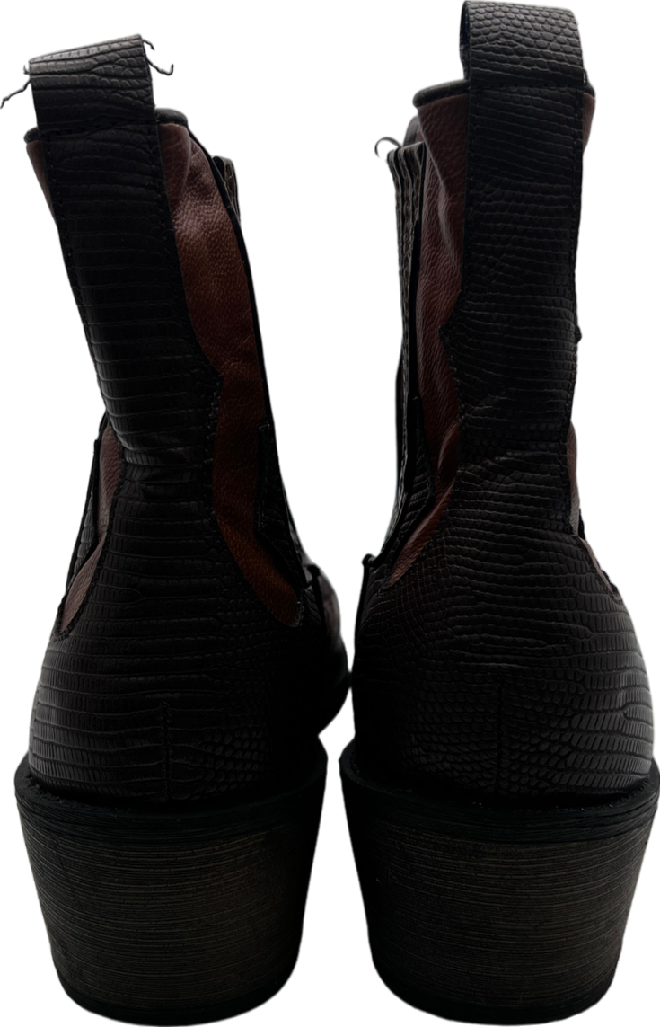 coconuts Brown Western Cowboy Boot UK 6 EU 39