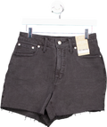 Madewell Black High Rise Denim Shorts W28