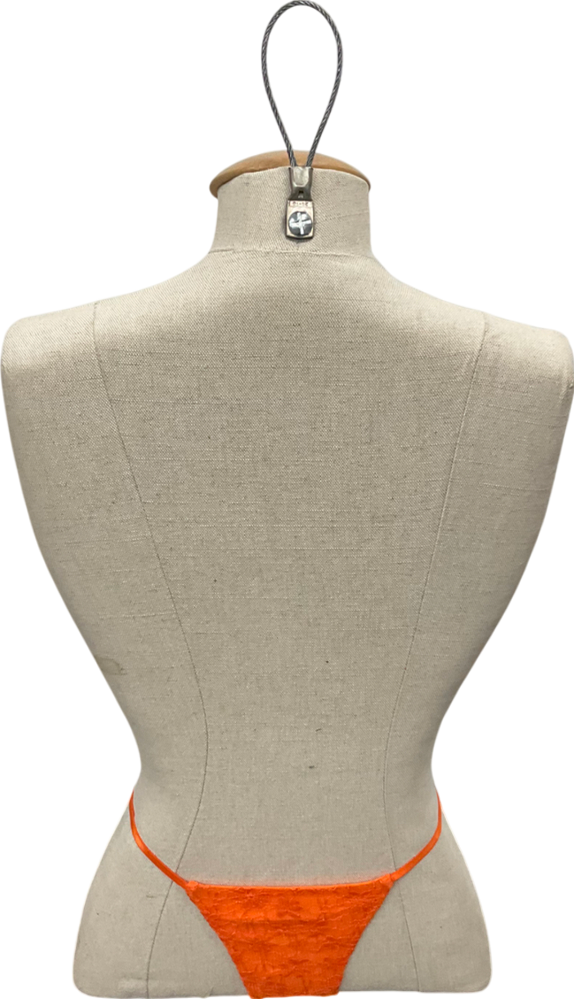 Outcast Orange Lace Briefs UK S