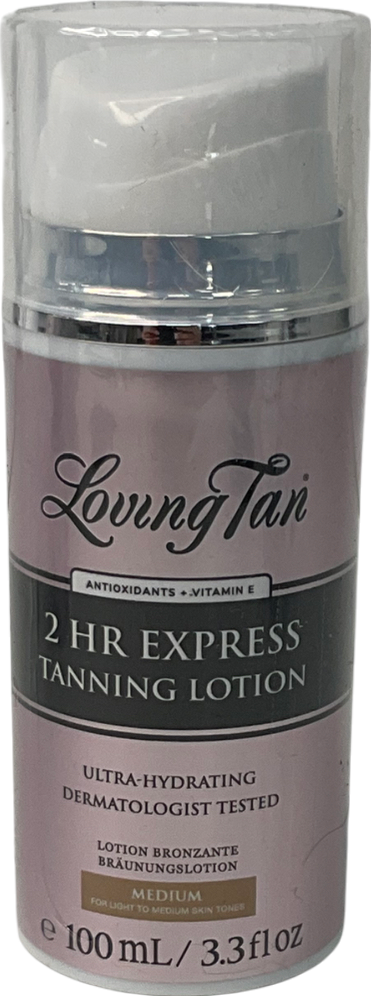 loving tan 2 Hr Express Tanning Lotion Medium 100ml
