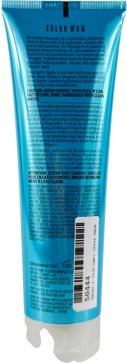 Colour wow Money Laundering Hydrating Shampoo 250ml