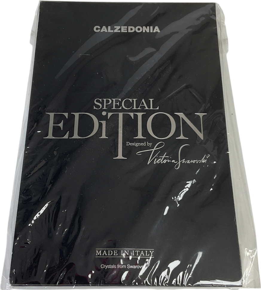 calzedonia Black Special Edition Tights UK S/M