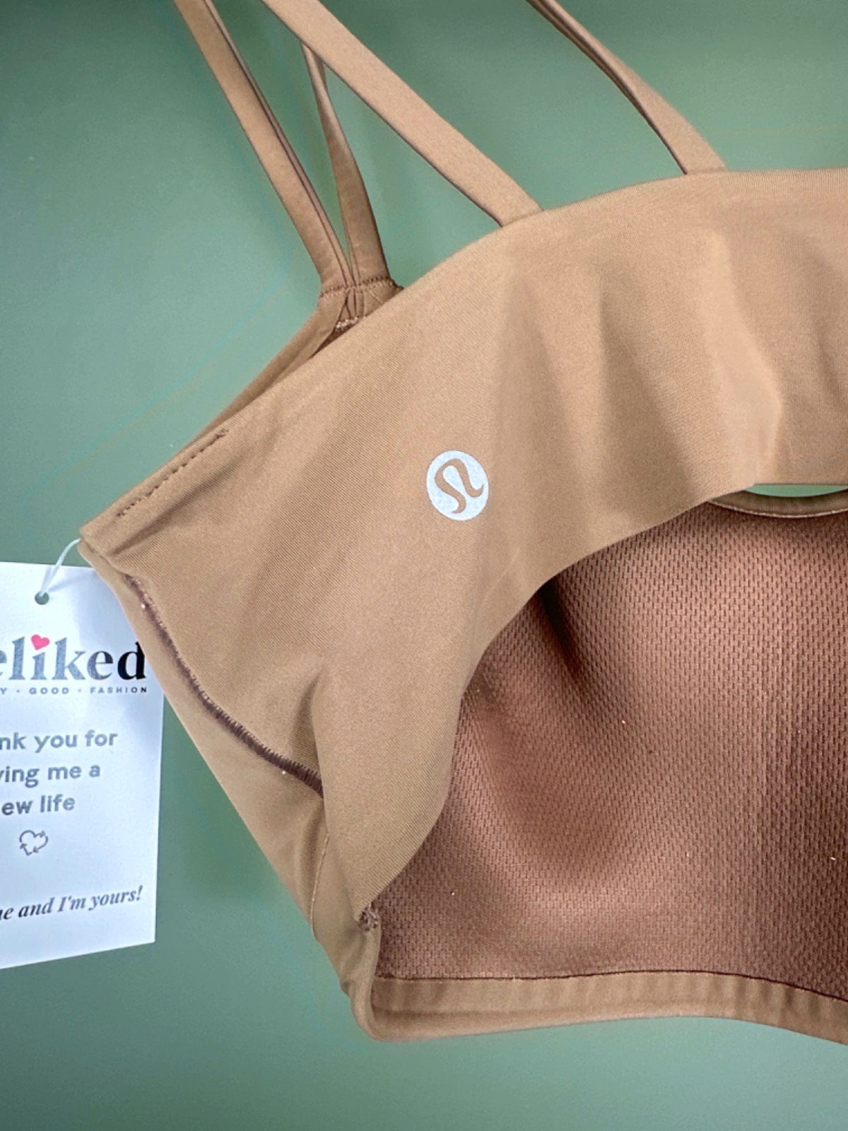 Lululemon Brown Double Strap Sports Bra