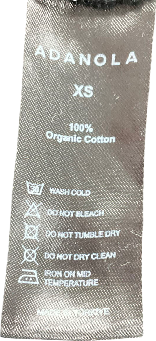 Adanola Black Oversized Hoodie UK XS