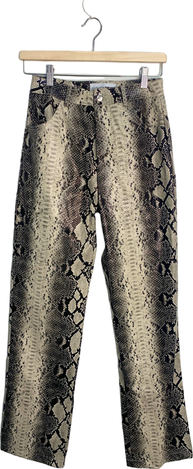 Fashion Nova Multi Snake Print Pants XS