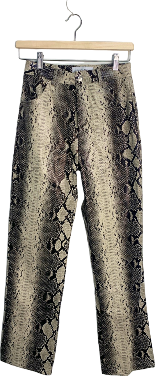 Fashion Nova Multi Snake Print Pants XS