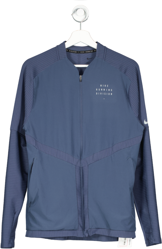 Nike Blue Running Division Jacket UK M