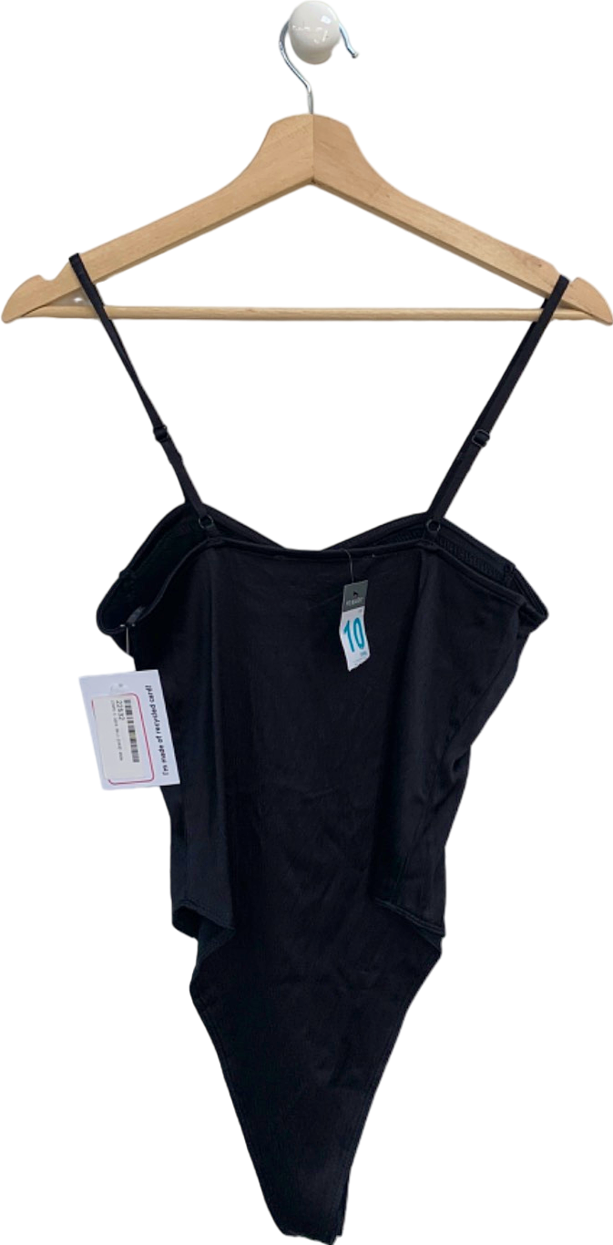 Primark Rita Ora Black Bodysuit UK 10